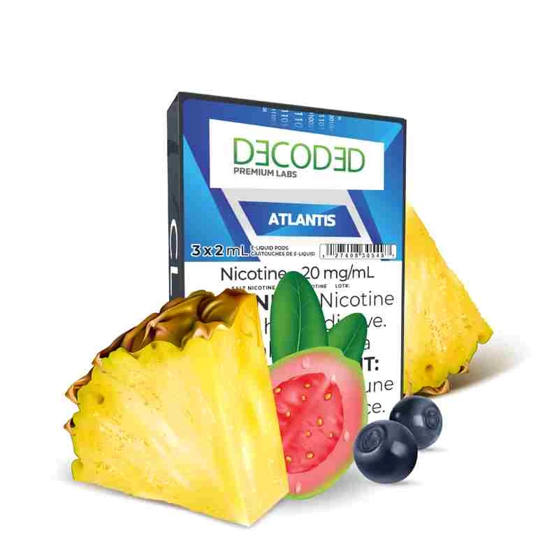 ATLANTIS - CLX PODS BOX - vape ATLANTIS - CLX PODS BOX - e-liquids, e-juice