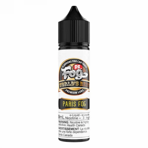 PARIS FOG - Vape E-Juice, E-Liquid, E-Cigs, Tobacco flavor, Vapor